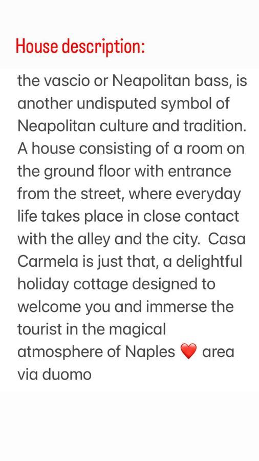 Vila Casa Carmela Neapol Exteriér fotografie